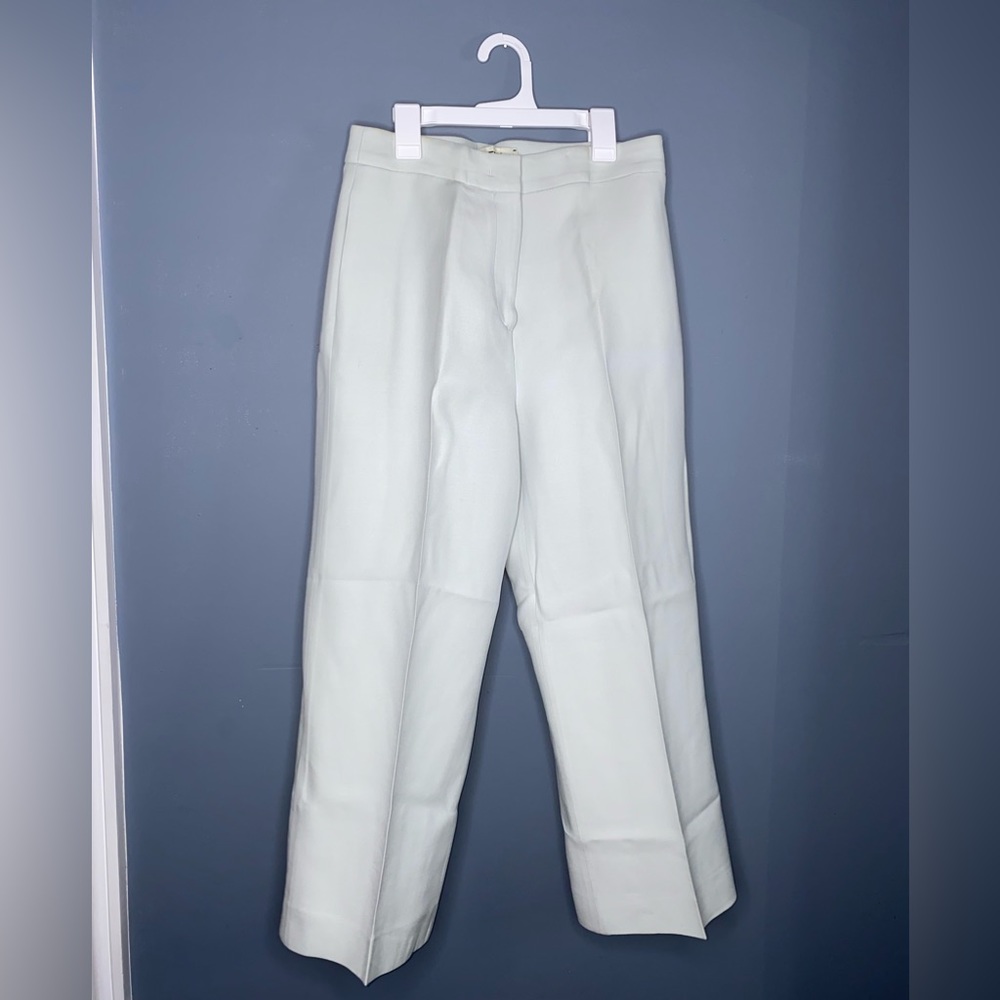 Fendi Light Teal/Tan Dress Pants/Trousers | Women’s Size 40